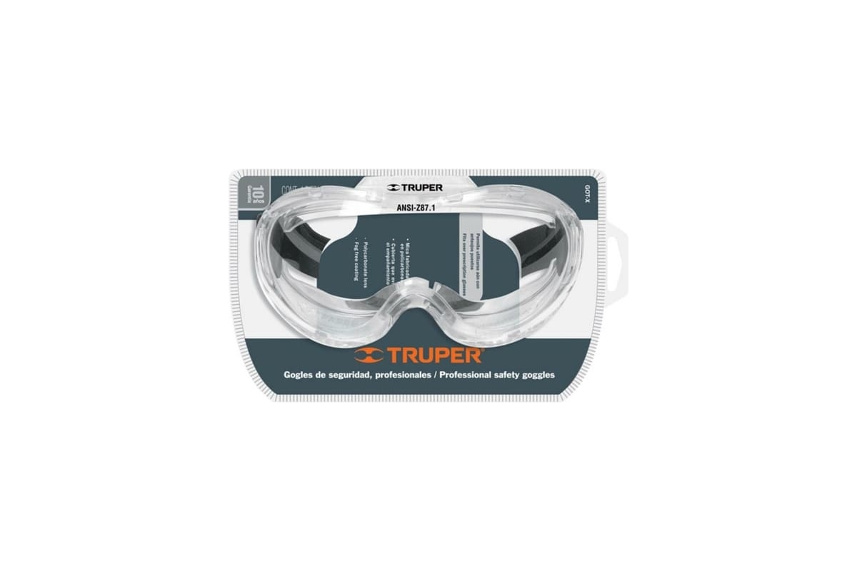 Goggles best sale truper 14214