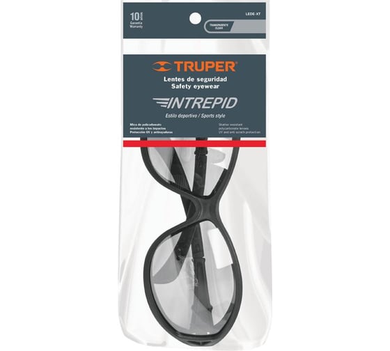 Защитные очки TRUPER LEDE-XT прозрачные 10827