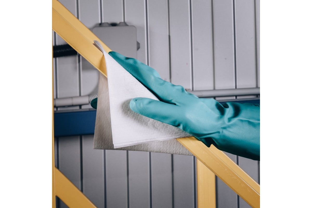 Нитриловые химостойкие перчатки Jeta Safety 80/50, с хлопковым ...
