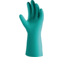 Нитриловые химостойкие перчатки Jeta Safety 80/50, с хлопковым напылением, 0.38 мм, р. 10/xl JN711-10-XL