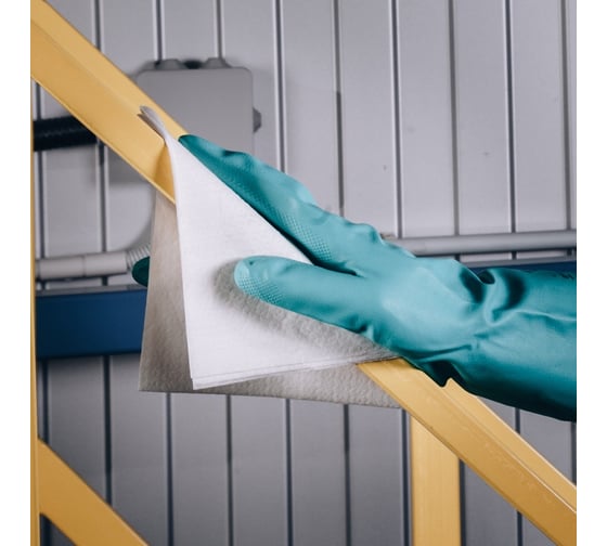 Нитриловые химостойкие перчатки Jeta Safety 80/50, с хлопковым напылением, 0.38 мм, р. 10/xl JN711-10-XL