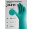 Нитриловые химостойкие перчатки Jeta Safety 80/50, с хлопковым напылением, 0.38 мм, р. 11/xxl JN711-11-XXL 2