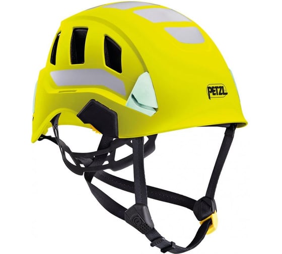 Легкая вентилируемая каска для работы на высоте Petzl STRATO VENT HI-VIZ желтая A020DA00 1