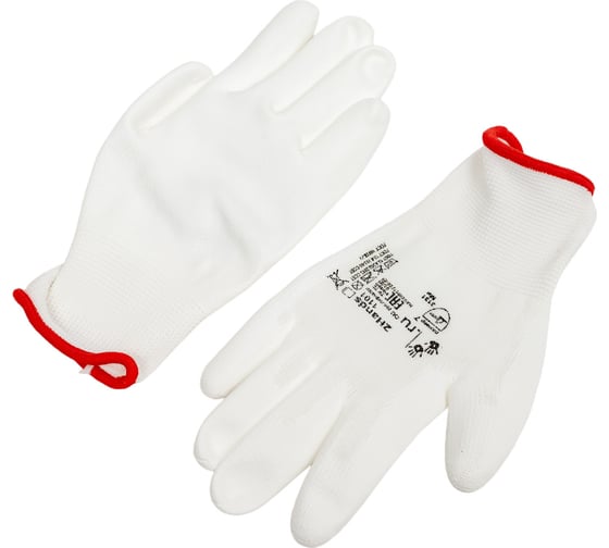 Перчатки 2Hands р-р 7, нейлон/pu покрытие ладони и пальцев 1101- 7