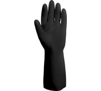 Неопреновые химостойкие перчатки Jeta Safety 80/50, с хлопковым напылением, 0.65 мм, р. 11/xxl JCH-501-11-XXL