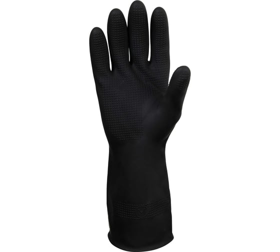 Латексные химостойкие перчатки Jeta Safety 80/50 кщс-1, 0.55 мм, р. 9/l JCH-701-09-L