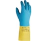 Химостойкие перчатки Jeta Safety 80/50, латекс/неопрен, с хлопковым напылением, 0.7 мм, р. 9/l JNE711-09-L