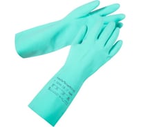 Химостойкие влагостойкие перчатки Ansell AlphaTec Solvex 37-675-10