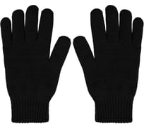 Перчатки Ifrit Ran двойная вязка, 100% акрил, черный Ifrit Рук-402/2 4630086584253