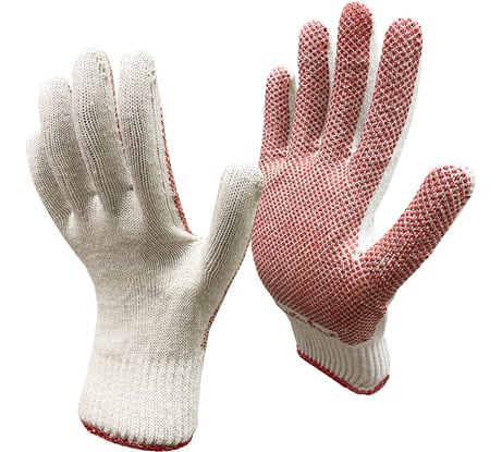 Рабочие перчатки Master-Pro® СПЕЦ 10 класс вязки, 20 пар 3210-SP-20-PVC