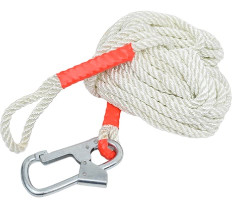 Страховочный строп без амортизатора КанТраст  15 м, тросовой свивки stsbam15