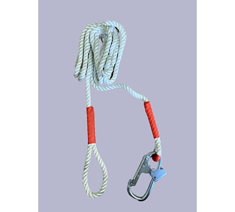 Страховочный строп без амортизатора КанТраст  5 м, тросовой свивки stsbam5