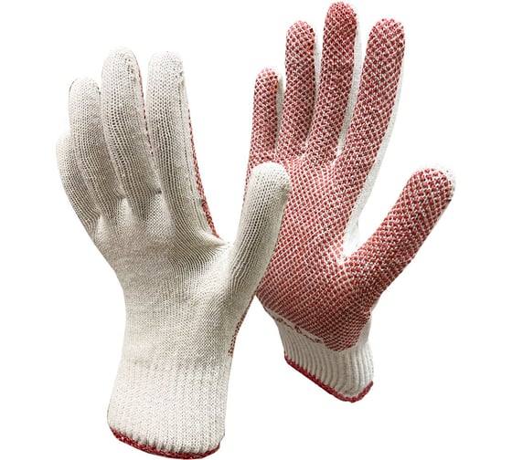 Рабочие перчатки Master-Pro® СПЕЦ, 10 класс вязки, 50 пар 3210-SP-50-PVC 1