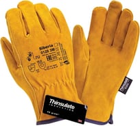 Утепленные перчатки 2Hands siberia 0128 3м, р. 10.5, спилок крс/thinsulate 3м, 72 пары 0128 3M Siberia (полная коробка)