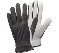Перчатки TEGERA 114 без подкладки, лицевая козья кожа, полиэстер, р. 8 114-8