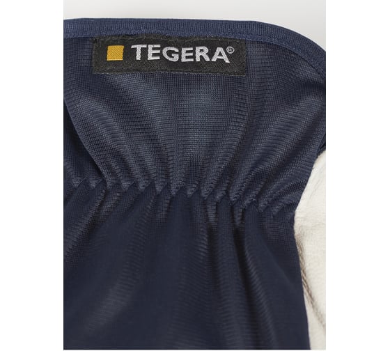 Перчатки TEGERA 124 без подкладки, лицевая козья кожа, нейлон, р. 9 124-9