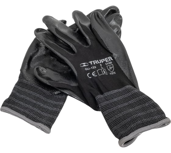 Перчатки механика из эластичного нейлона Truper GUX-NIT-L 13295