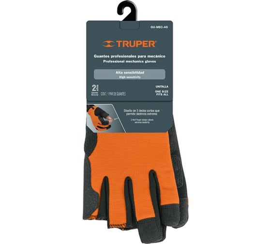 Профессиональные перчатки механика Truper GU-MEC-AS 10847