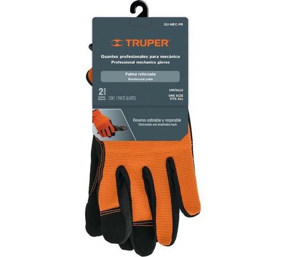Профессиональные перчатки механика Truper GU-MEC-PR 10848