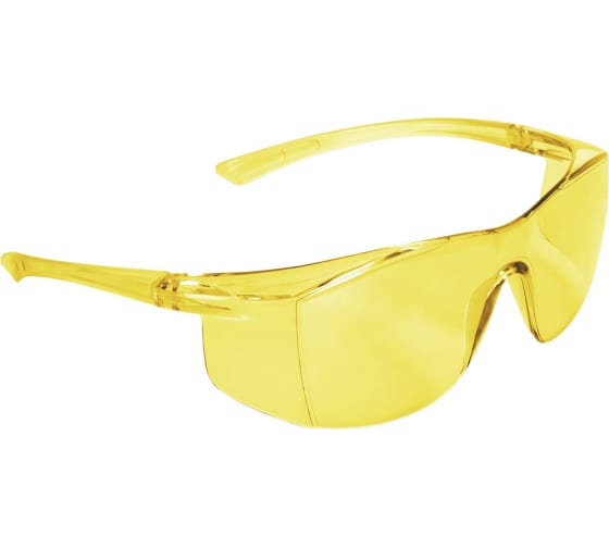Спортивные защитные очки Truper LEN-LA желтые, поликарбонат 15295 1