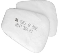 Фильтр противоаэрозольный 3-й степени защиты 5935 7000037675 3М Пре033