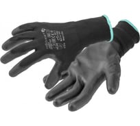 Рабочие перчатки HOEGERT TECHNIK с полиуретановым покрытием, 10 размер, 12 пар HT5K757-10
