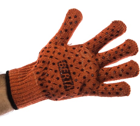 Толстые рабочие перчатки х/б с ПВХ БЕРТА 111