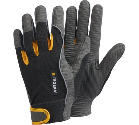 Перчатки рабочие из искусственной кожи, без подкладки TEGERA 9120-10