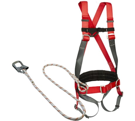 Удерживающая система с наплечными и набедренными лямками и стропом из каната ПРОГРЕСС СЕФЕТИ УС 2 ВЖ