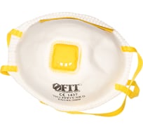 3х-слойная полипропиленовая маска с клапаном FIT IT 12281