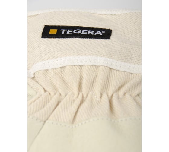 Перчатки TEGERA 189 на полуподкладке, кожа, хлопок, джерси, р. 10 189-9