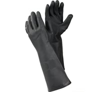 Перчатки TEGERA 241, противохимические, латекс, неопрен, текстура алмаз, удлиненные, р. 11 241-11