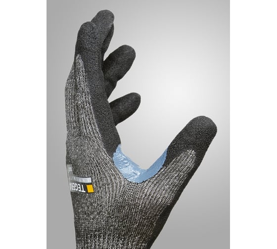 Перчатки TEGERA INFINITY 8814, облив ладони нитриловая пена, порезостойкие (F), р. 8 8814-8