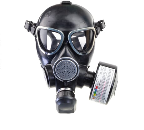 Фильтрующий противогаз БРИЗ гражданский  3306 a1b1e1k1sxhgp3 r d с маской -4303, 2 рост 500105553