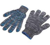 Трикотажные перчатки Gigant с ПВХ-покрытием, серые GGC-13