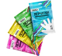 Полиэтиленовые перчатки Malibri универсальные, 100шт 1002-025