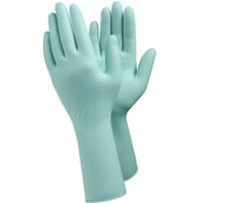 Противохимические неопудренные одноразовые перчатки TEGERA 837, неопрен, 100 шт, размер 10 837-10