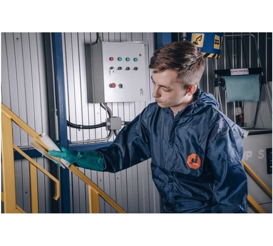 Нитриловые химические перчатки JetaSafety Jn711/L
