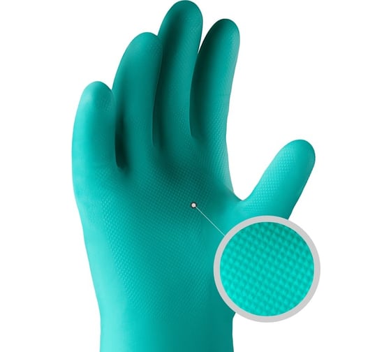 Нитриловые химические перчатки JetaSafety Jn711/L