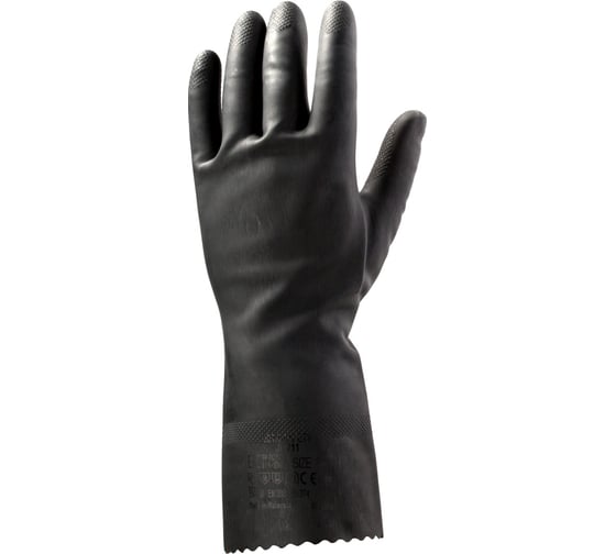 Латексные, химически стойкие перчатки JetaSafety JL711 XL