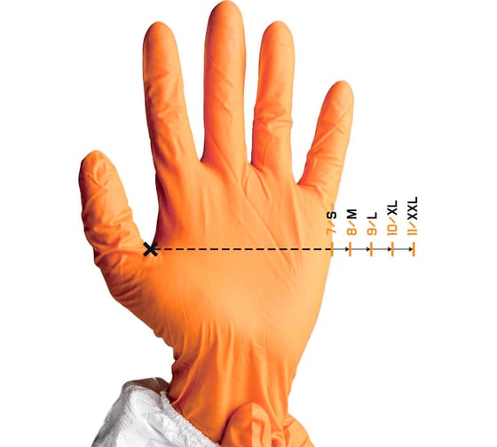 Маслобензостойкие перчатки Jeta Safety с нитриловым покрытием (МБС), р.XL/10/ JN011-XL