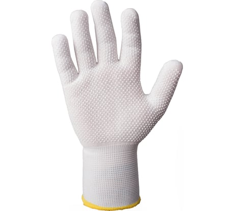 Бесшовные перчатки c ПВХ покрытием JetaSafety JSD011p-M JSD011p-М