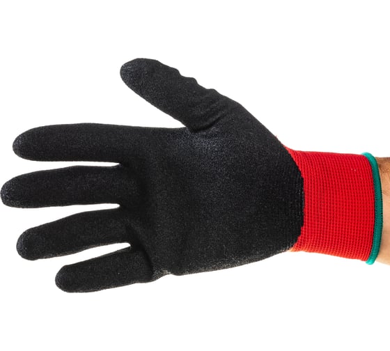 Перчатки с рельефным пенонитриловым покрытием Jeta Safety размер L/9 JN051-L