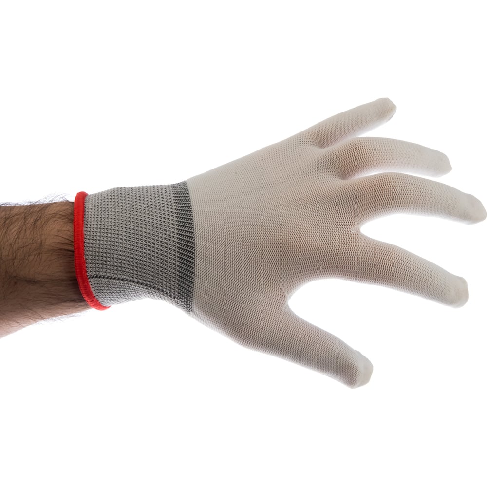 Бесшовные перчатки для точных работ (12 пар) JetaSafety JS011nb/L ...