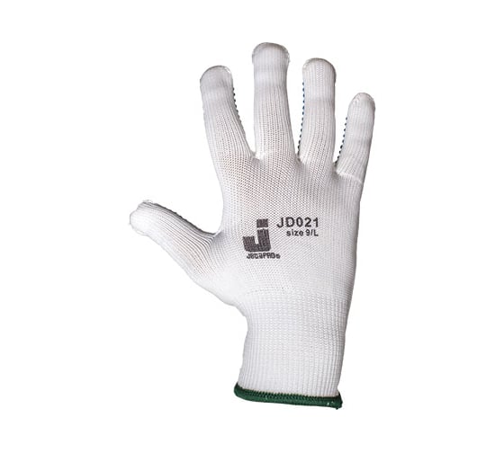 Высокопрочные трикотажные перчатки JetaSafety JD021-XL