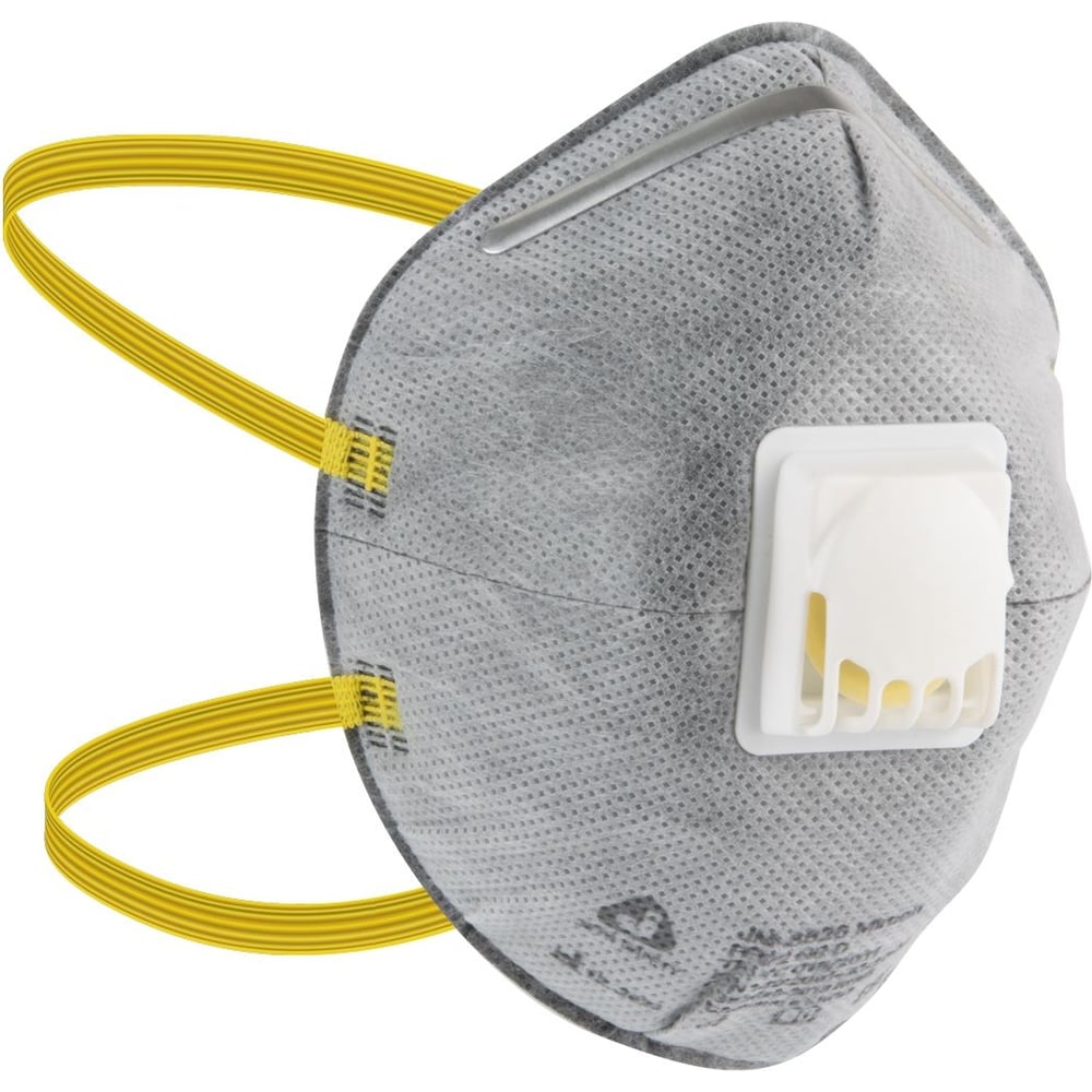 Респиратор с клапаном Jeta Safety с углем A, FFP2 NR D 10 шт JM-8626 ...