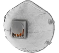 Респиратор Jeta Safety угольный FFP2 с клапаном (10 шт.), чашеобразный, JM-8626