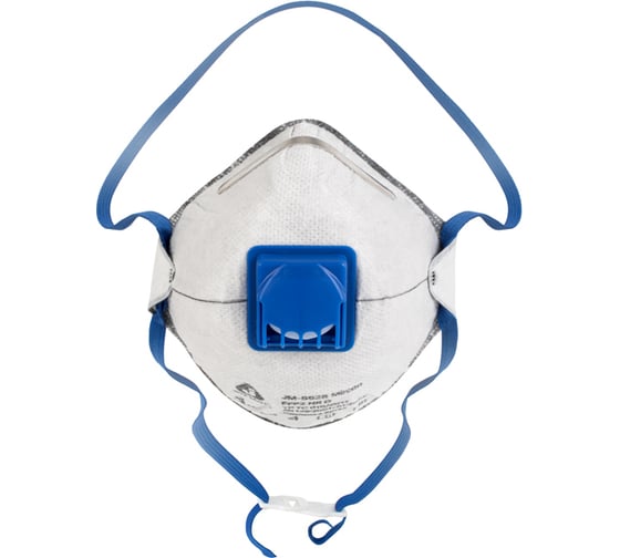 Респиратор с клапаном Jeta Safety FFP2 NR D, с углем Е-от кислых газов, 10 шт JM-8628