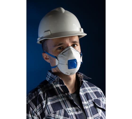 Респиратор с клапаном Jeta Safety FFP2 NR D, с углем Е-от кислых газов, 10 шт JM-8628