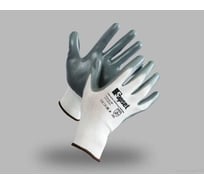 Рабочие садовые перчатки с покрытием из нитрила Sapset polluks 12 пар, размер 9/l Polluks9.12